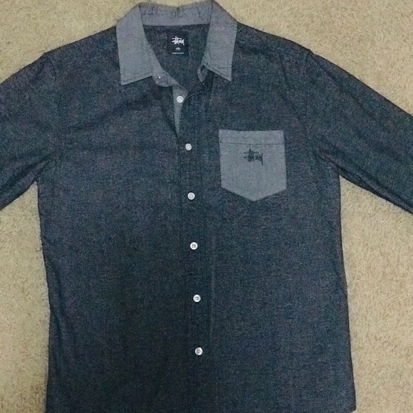 Stüssy Long Sleeve Button Down - Picture 2 of 4